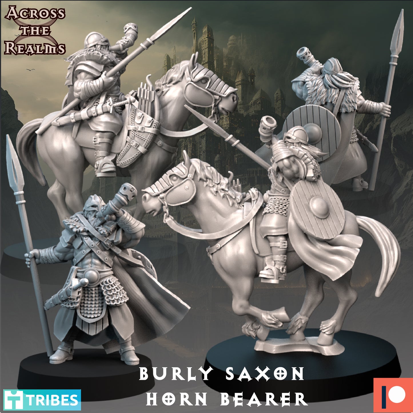 Burly Saxon Warparty