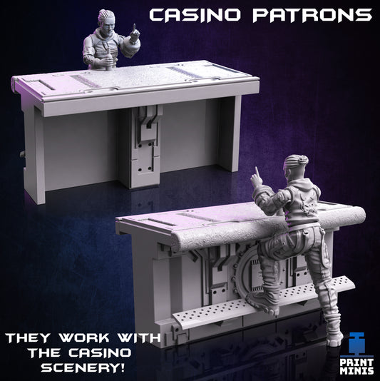 Casino Bar & Patrons