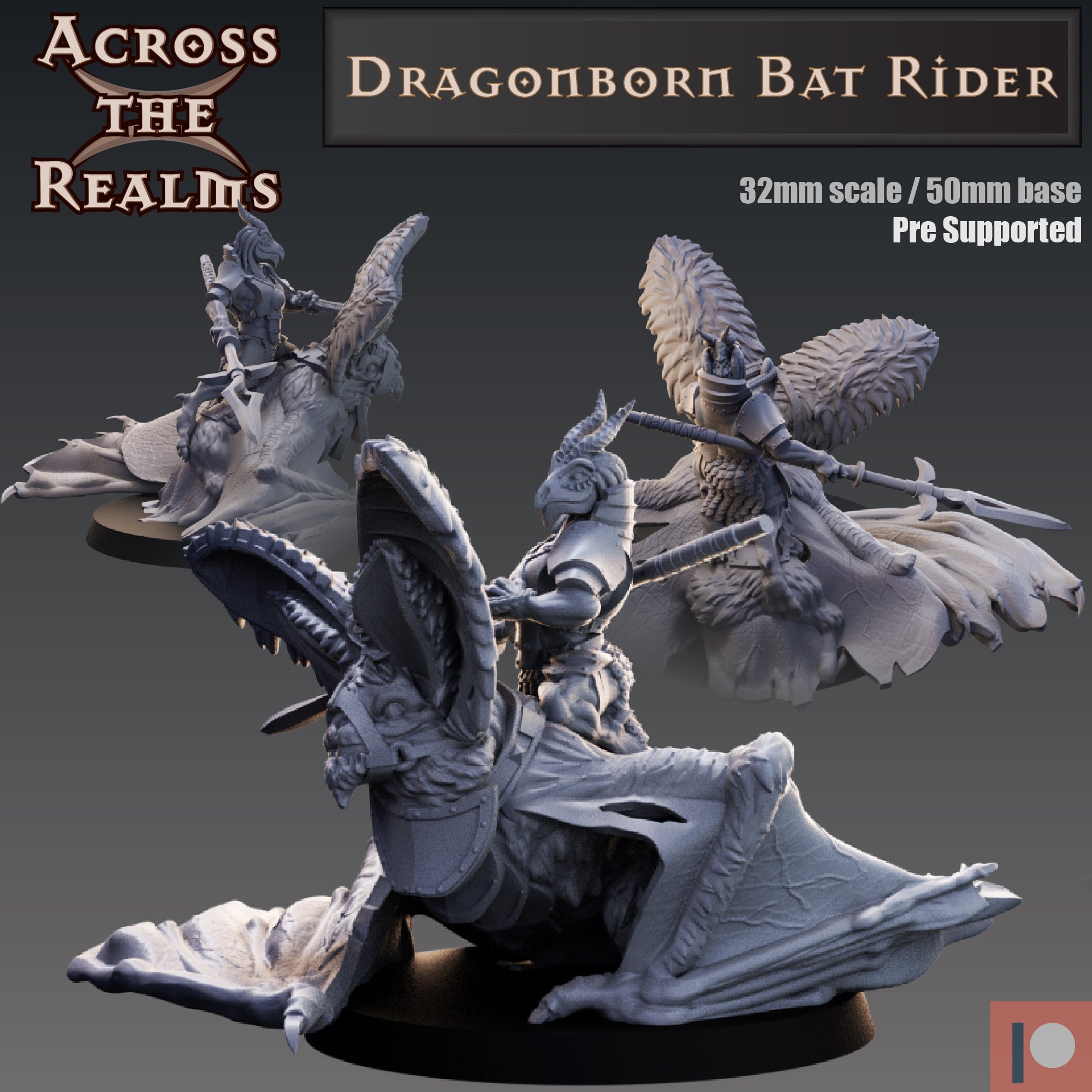 Dragonborn Bat Riders – RNDM ENCOUNTER HOBBIES