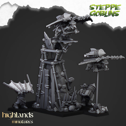 Flying Steppe Goblins & Launcher