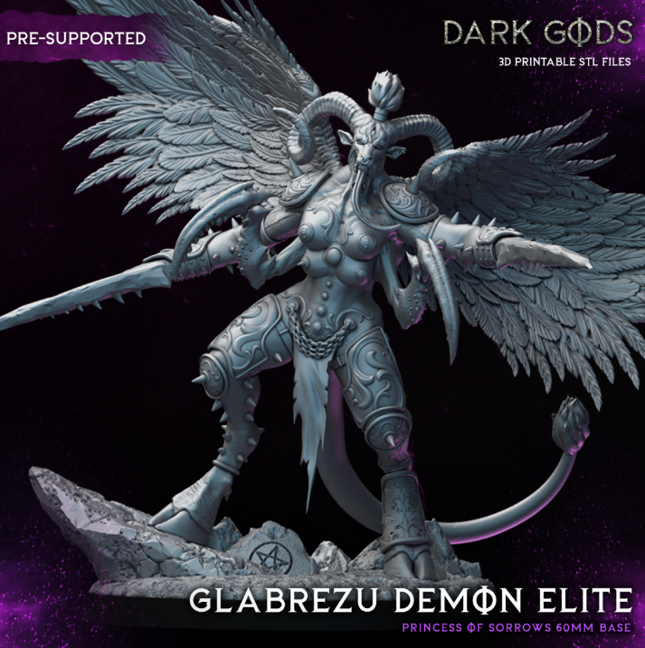 Glabrezu Demon Elite