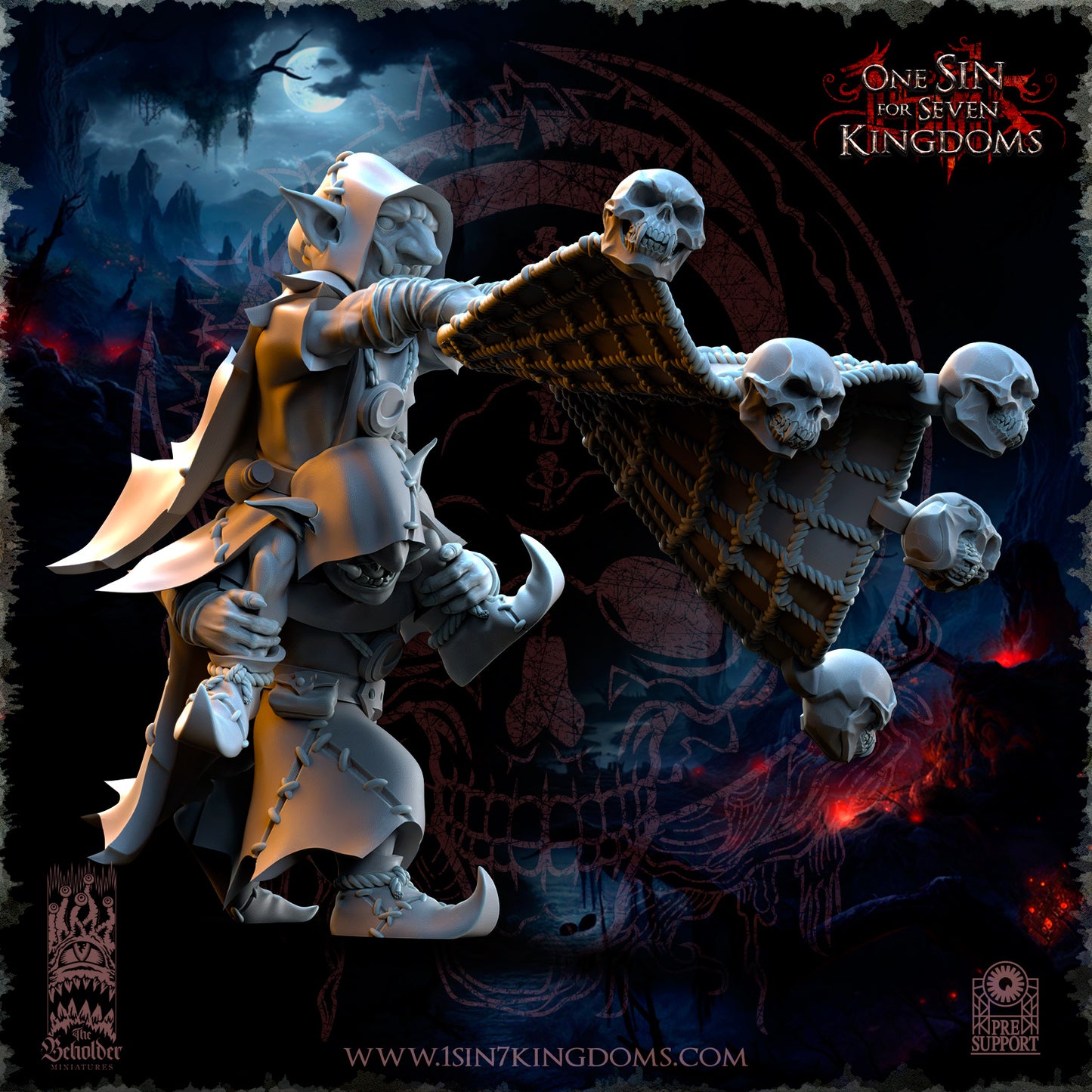 Black Horde - Skull Net Lobbers