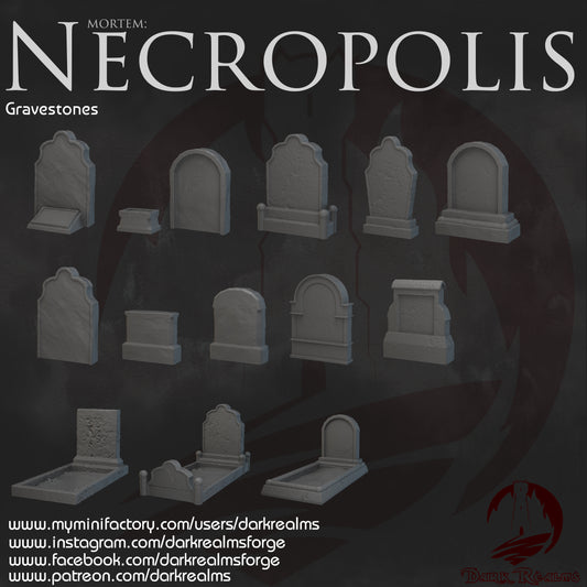 Necropolis Gravestones