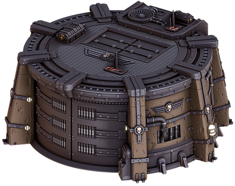 Grimdark Mars Command Bunker