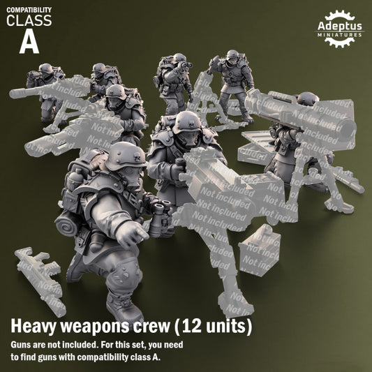 Grimstone Legion - Heavy Support Weapon Gunners