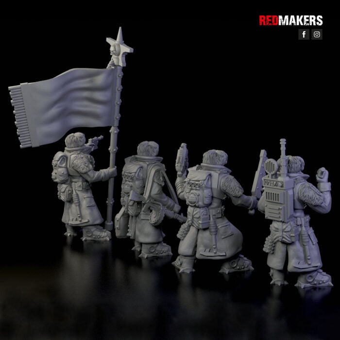 Ice Warriors - Command Squad