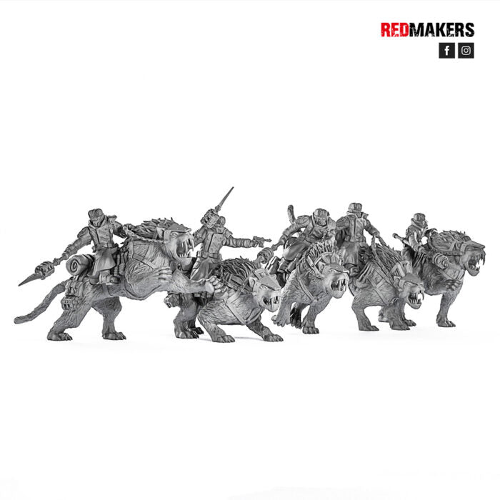 Ice Warriors - Wolf Riders