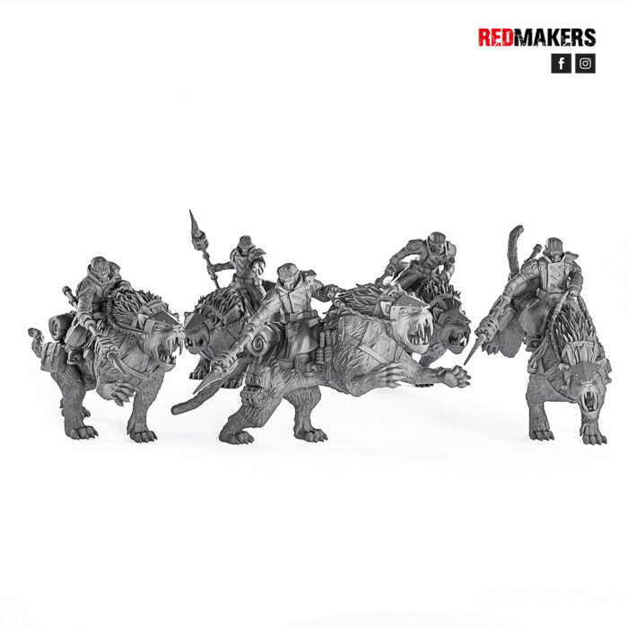 Ice Warriors - Wolf Riders