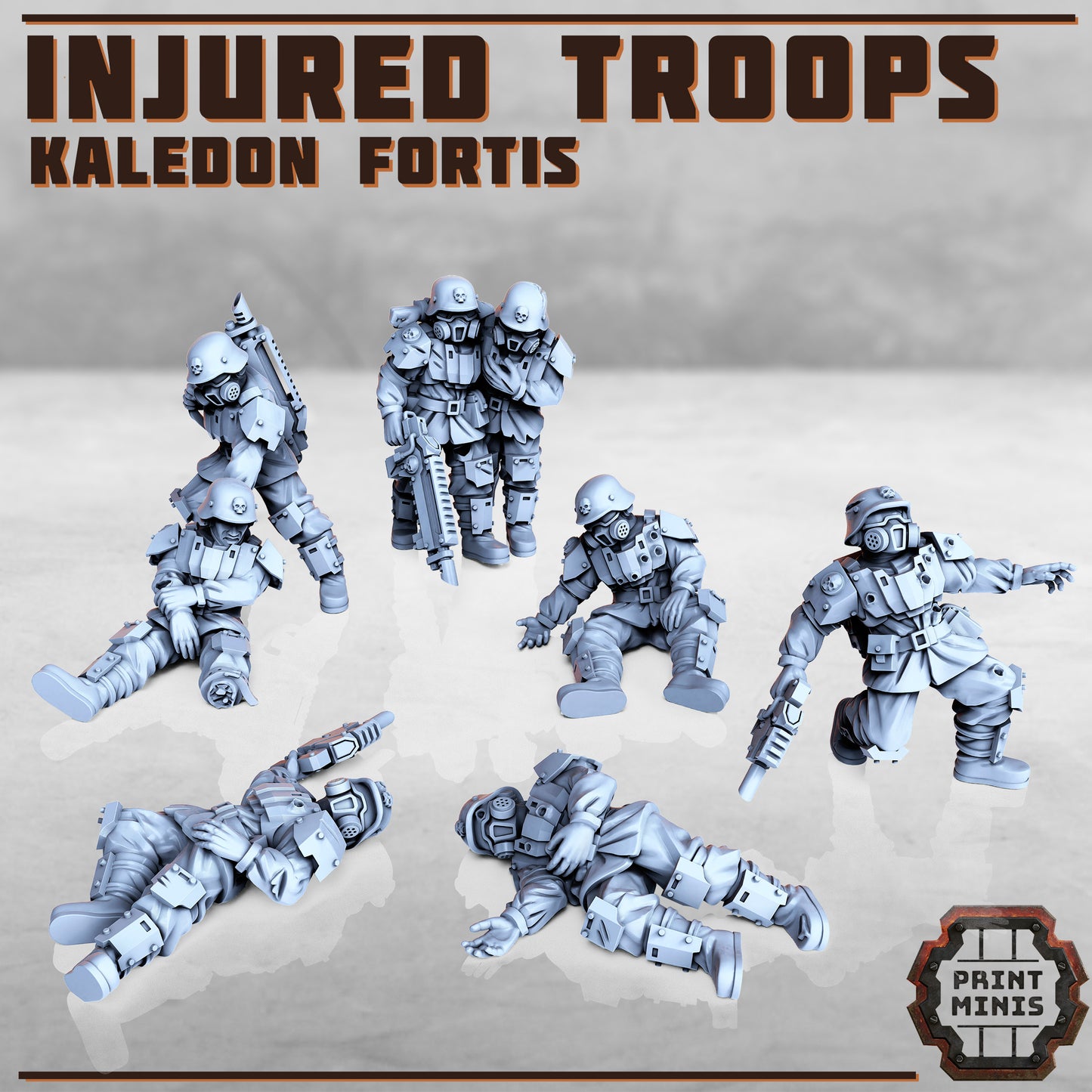 Kaledon Fortis - Injured Troops