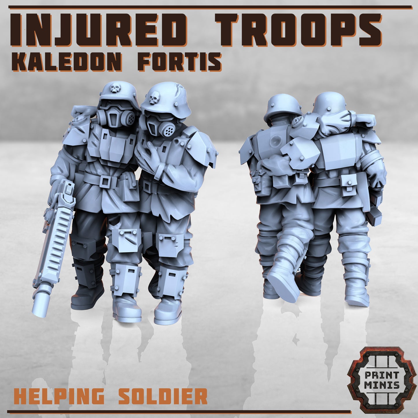 Kaledon Fortis - Injured Troops