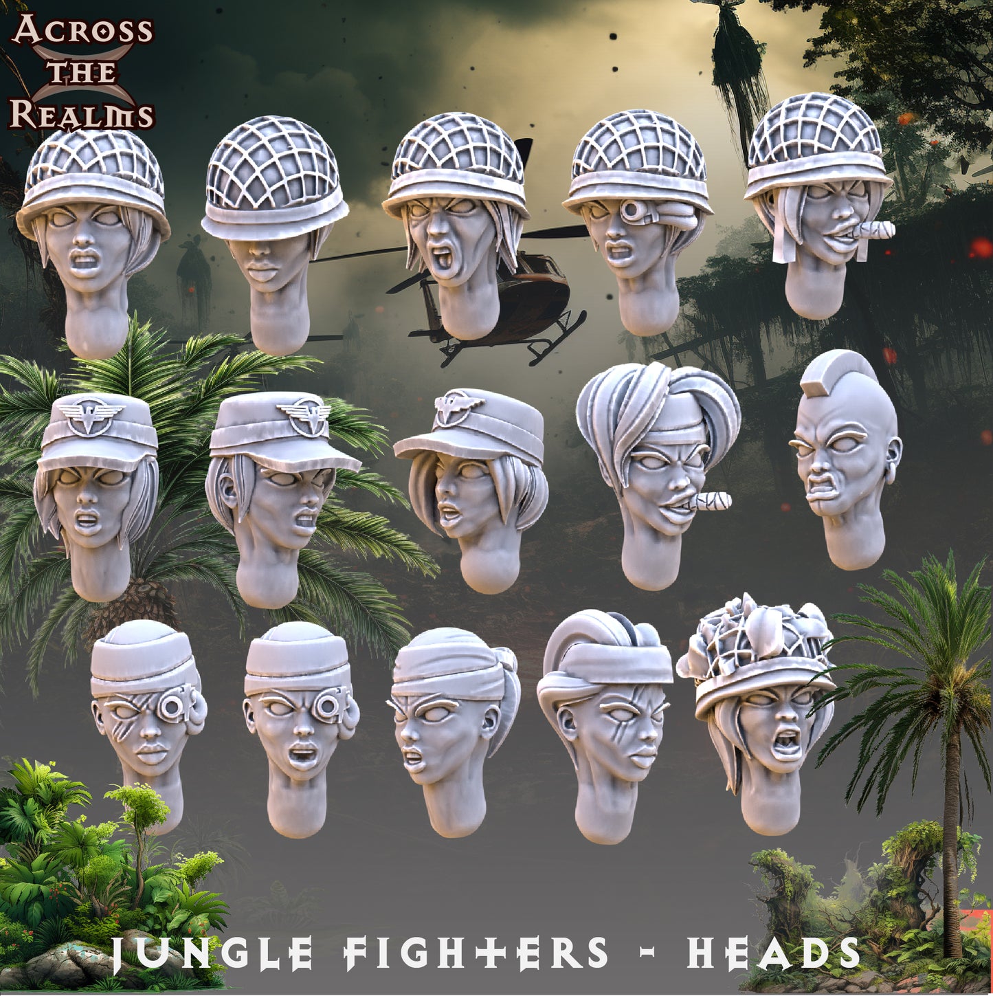 Jungle Babe heads