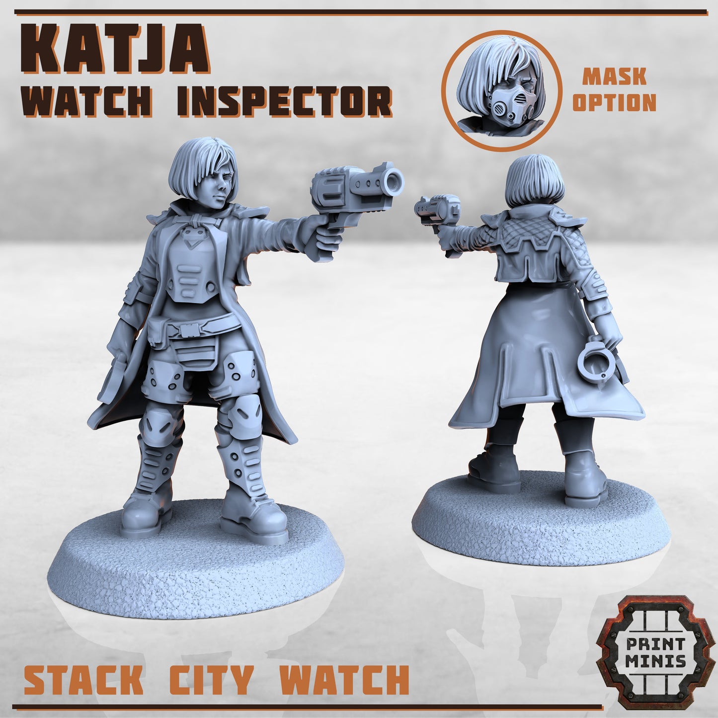 Stack City Watch - Watch Inspector Katja