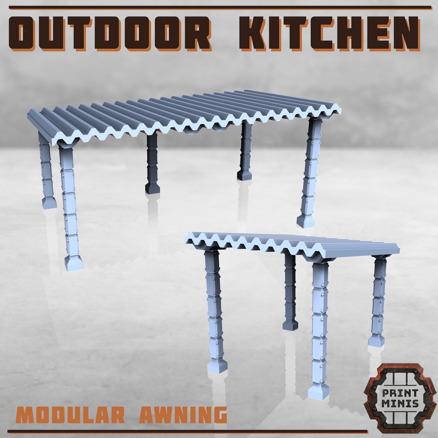 Outdoor Kitchen Scatter Set