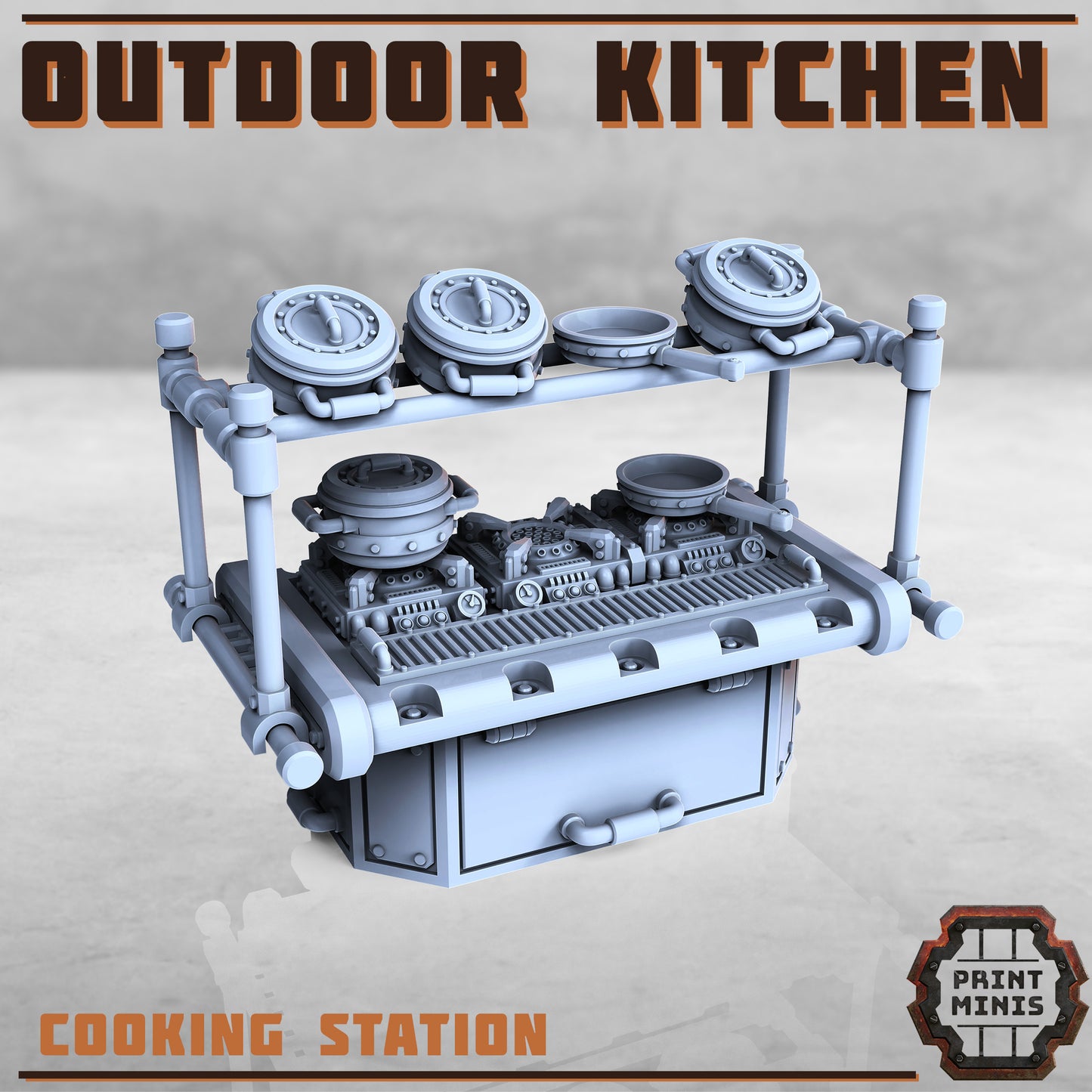 Outdoor Kitchen Scatter Set