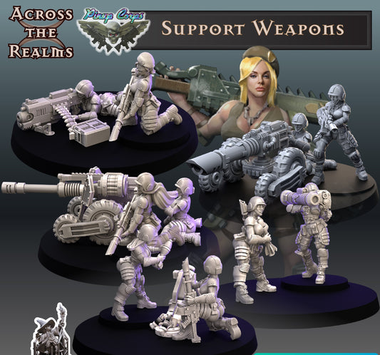 Guardbabe Support Weapons