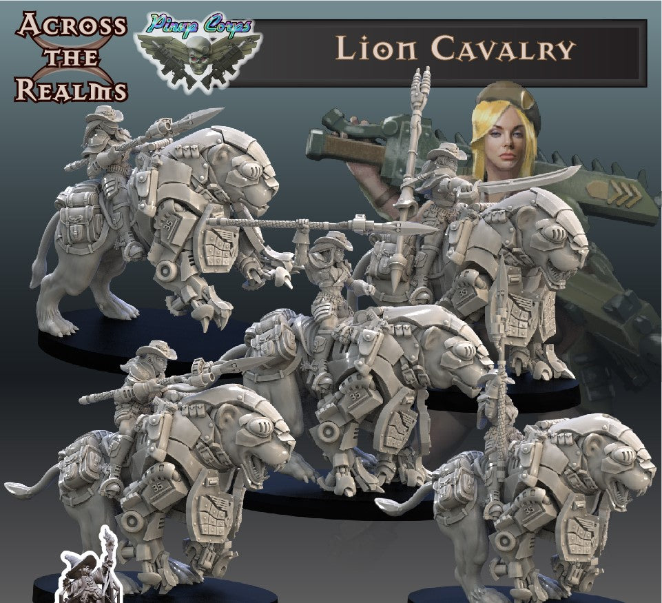 Guardbabe Lion Cavalry