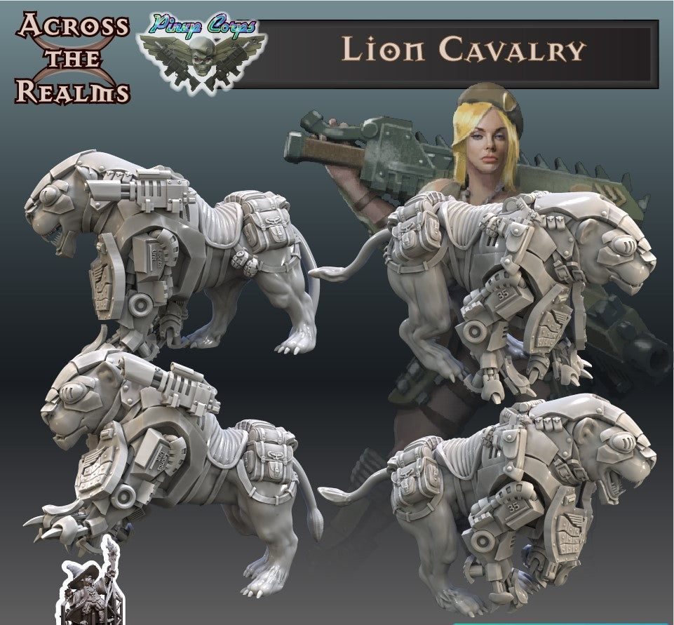 Guardbabe Lion Cavalry