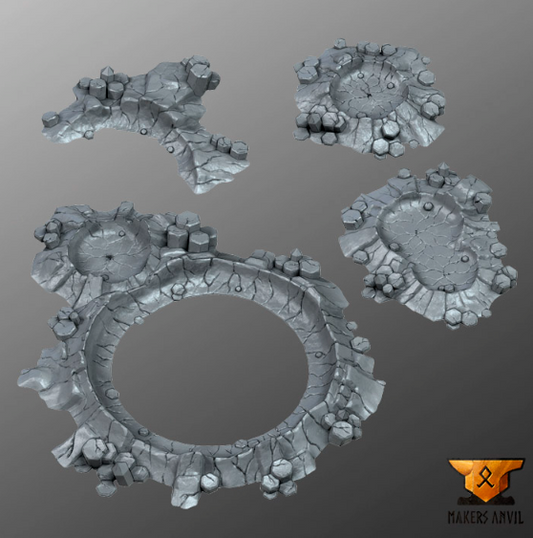 Planetary Outpost Craters