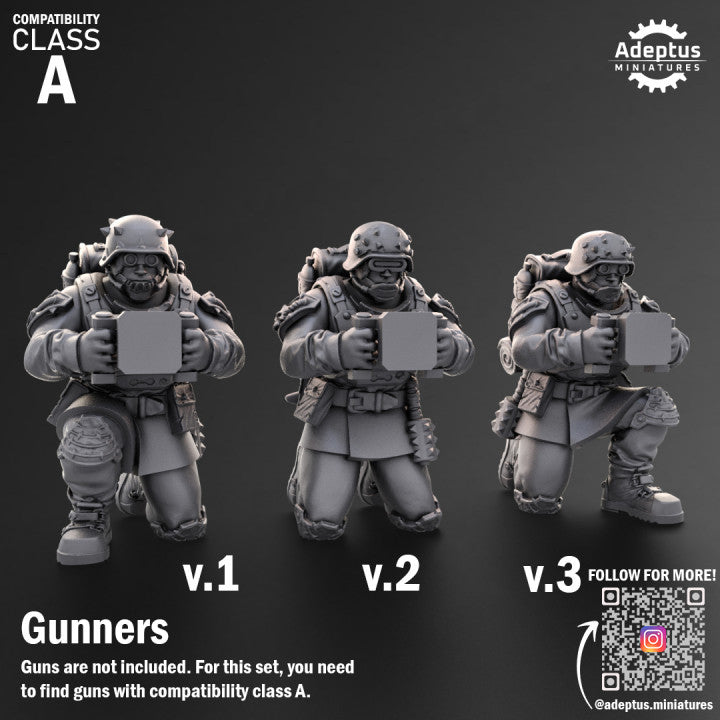 Sons of Iron - Heavy Support Weapon Gunners