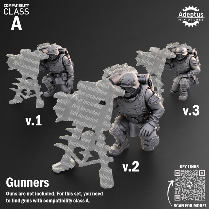 Sons of Iron - Heavy Support Weapon Gunners