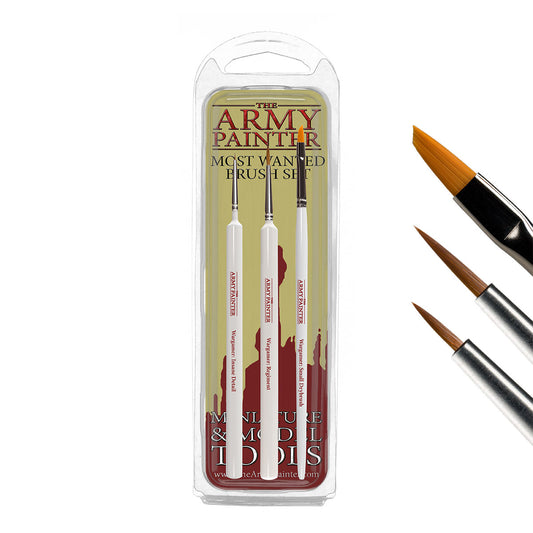 Army Painter Starter - Most Wanted Brush Set