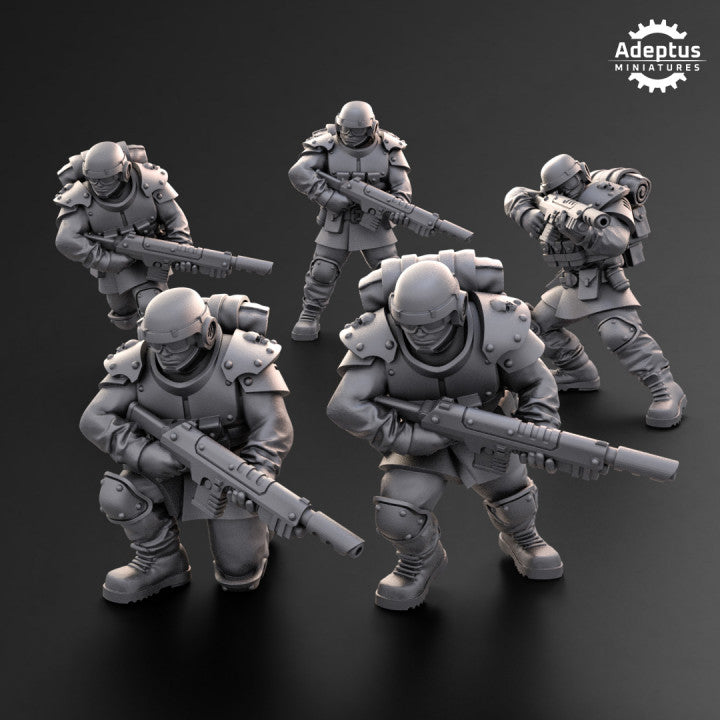 Ultima Regiment - Guardsmen Squad