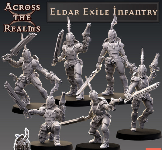 Eldar Exile Infantry (Melee)