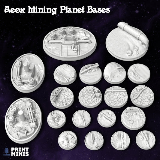 Aeox Mining Planet Base Pack
