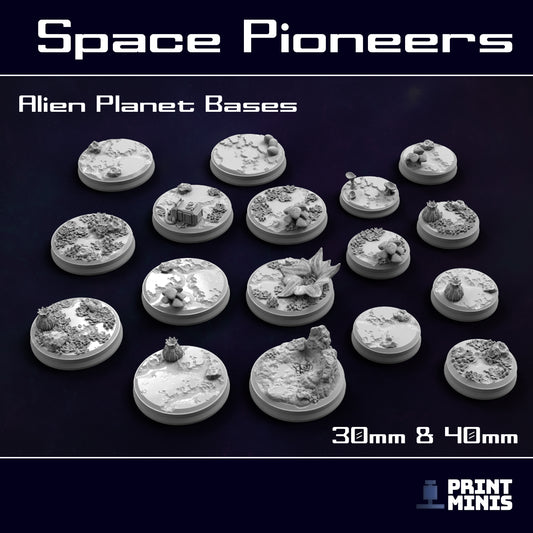 Alien Planet Base Packs