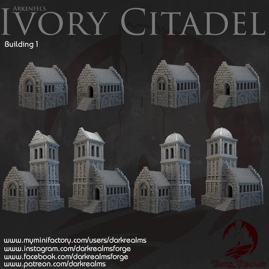 Ivory Citadel Building 1 Set