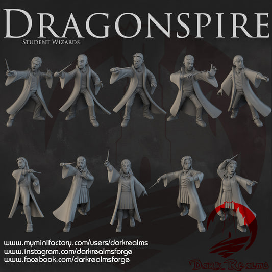 Dragonspine - Wizarding Students