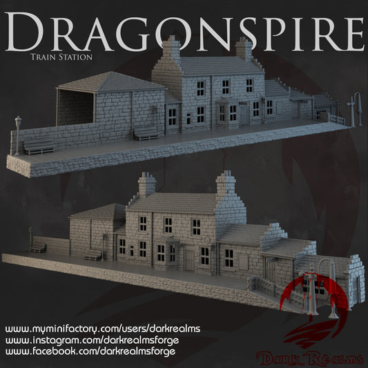 Dragonspine - Train Station