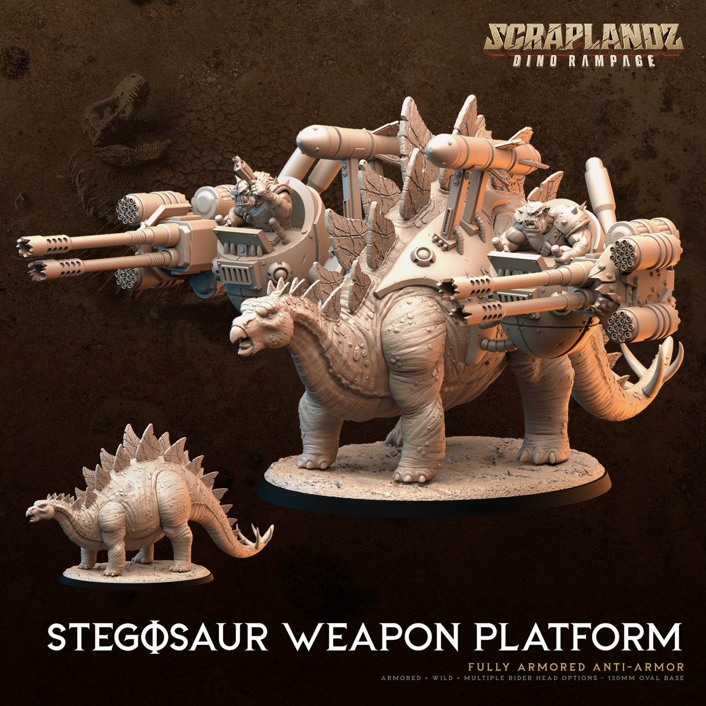 Stegosaur Weapon Platorm